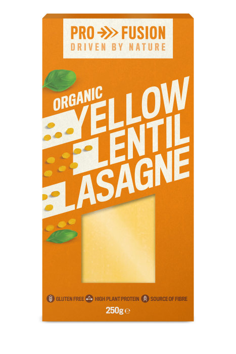 Yellow Lentil Lasagne Sheets