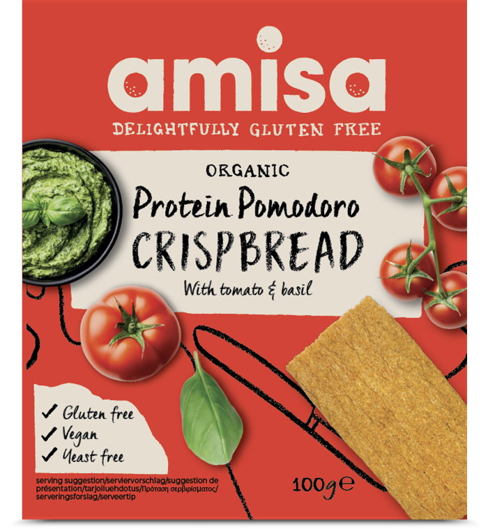 Protein Pomodoro Crispbread