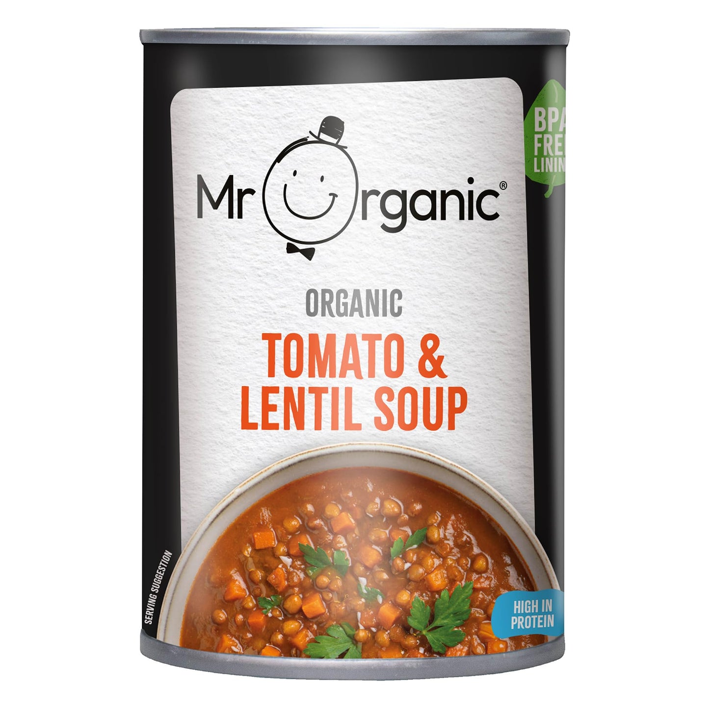 Mr Organic Tomato & Lentil Soup 400g