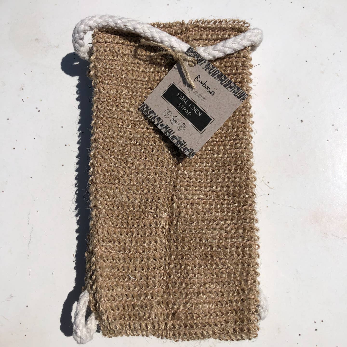 Linen Back Exfoliating Strap