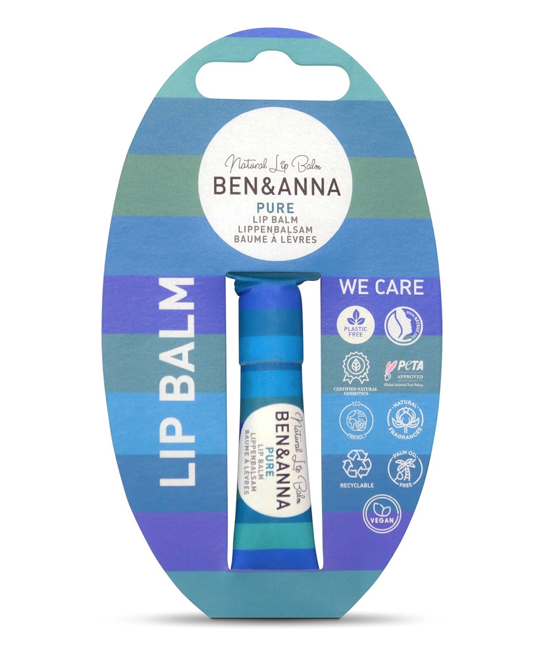 Ben and Anna Lip Balm Pure 6g