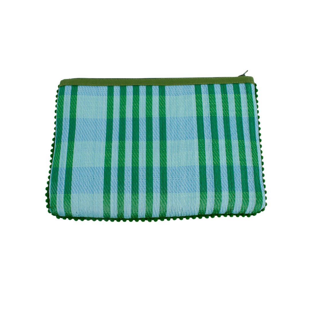 Pom Pom Pouch - Ocean