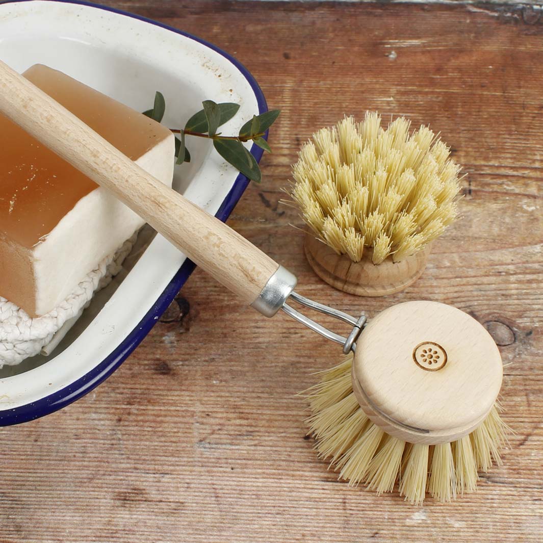 Replaceable Head Dish Brush