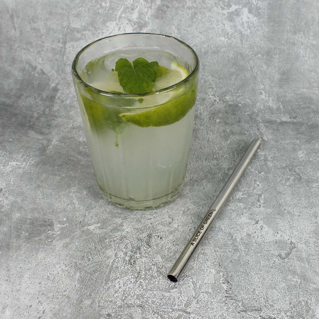 Stainless Steel Short Straw