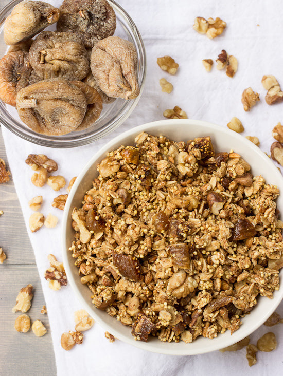 Organic Fig and Walnut Granola Muesli