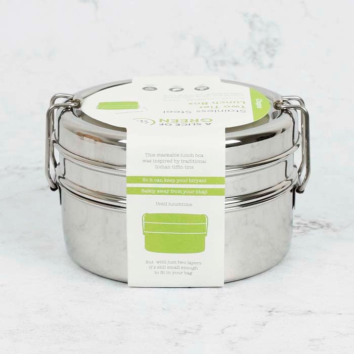 Chapra Two Tier Round Lunch Box