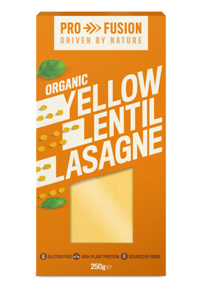 Yellow Lentil Lasagne Sheets