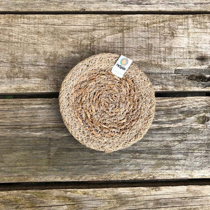 Seagrass & Jute Coaster in Natural