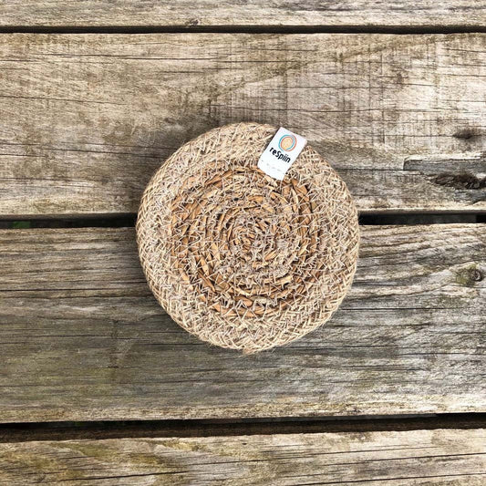 Seagrass & Jute Coaster in Natural