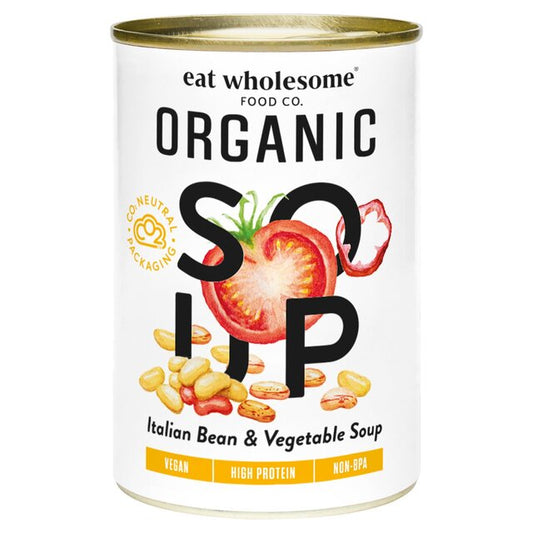 Organic Tuscan Bean & Vegetable Soup