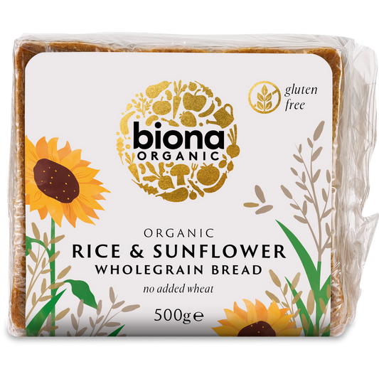 Organic Rice & Sunflower Wholegrain bread