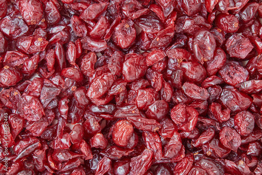 Cranberries with Apple Juice