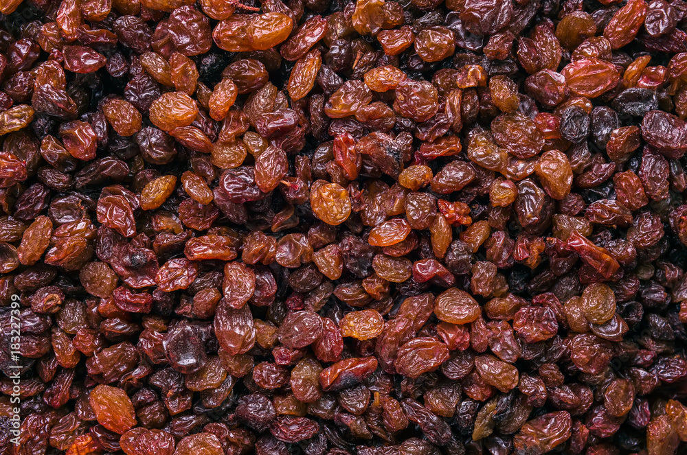 Raisins - s/f oil dressed