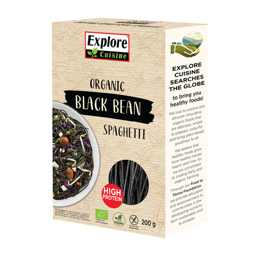 Explore Cuisine Organic Black Bean  Spaghetti 200g