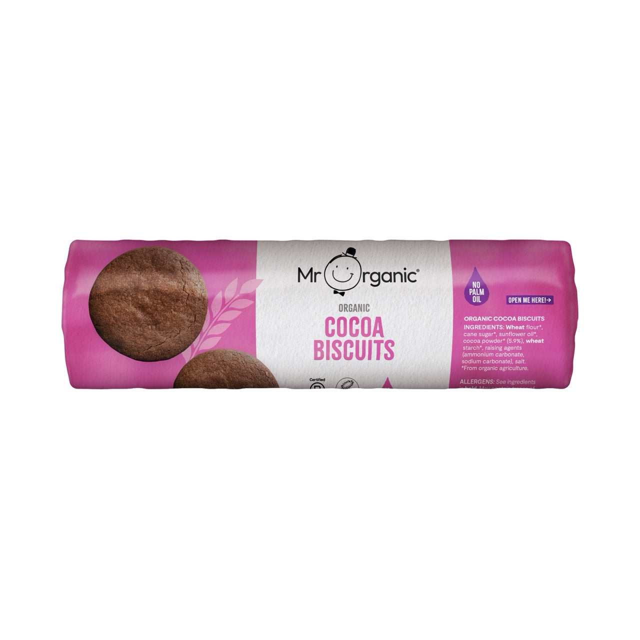 Mr Organic Cocoa Biscuits