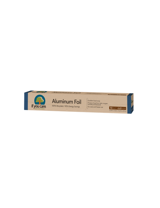 Aluminum Foil - 100% recycled - 12mx30cm