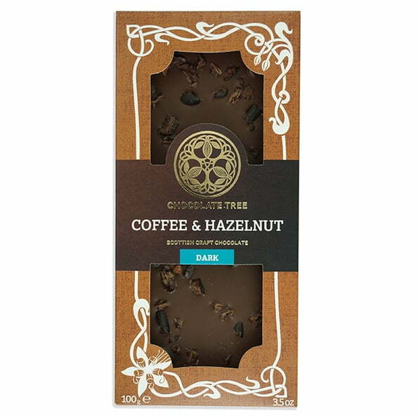 Coffee & Hazelnut chocolate bar