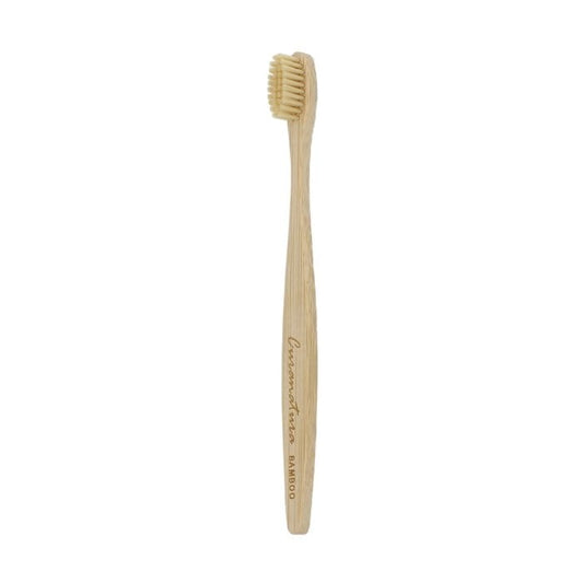 Bamboo Junior Toothbrush with Bamboo Bristles.