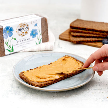 Organic Rye Bread Sourdough with Omega Golden Linseed