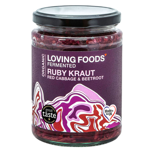 Organic Ruby Sauerkraut
